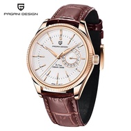 Pagani Design 40mm Men's Leather Quartz Watch PD-1689