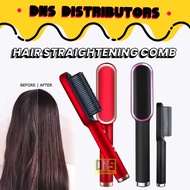 Hair Straightener Comb Heating Hair Straightening Styling Tool Comb Curler Sikat Pelurus Rambut LIKE