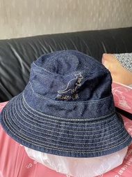 Kangol 中童大碼牛仔布漁夫帽