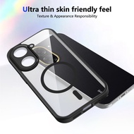 Redmi A5 Case Frosted Transparent Magnetic Casing For Redmi A5 Phone Case