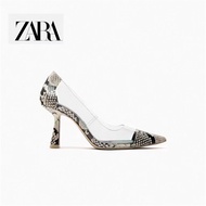 Zara Women's Shoes Snake Print Animal Print Fashion High Heel Shoes 2254010 1