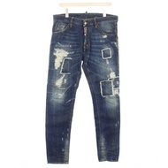 AG Jeans Damaged denim blue Direct from Japan Secondhand