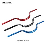 [JISADER] Aluminum Bike  Road Bike Handlebar Extra Long 31.8mm Riser BMX Handlebar Fits 22.2mm
