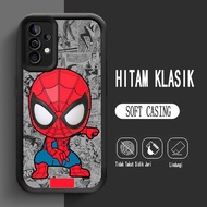 Y-1 Spider-Man Silicone Casing for Samsung S25 Ultra S21 M15 A55 S24 FE 5G Case