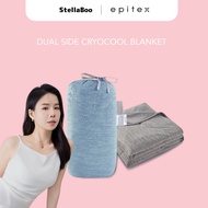 Stella Boo x Epitex 1600TC Cryocool Blanket | Cooling Reversible Wrap - Fit Quilt | Cooling Comforte