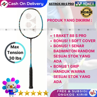 Promo Lengkap Raket Badminton Yonex Astrox 88D PRO / 88S PRO 88d / 88s 30 Lbs Bonus Cover + SENAR 66