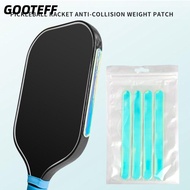 CARAMELOMA 4Pcs Pickleball Paddle Weight Tape, Wear-Resistant Universal Paddle Balance Sticker, Incr