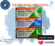 [ BOX ] Terumo Insulin Syringe (SOLD PER BOX 100's)