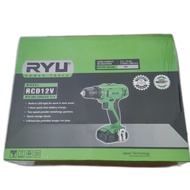 Terbaru Bor Cordless Ryu 12 V/Bor Batere Ryu/ Bor Cas Ryu/Bor Baterai