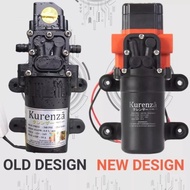 Kurenza Pompa Air Dc 12Volt Push Pump 100 Watt 340 Psi Tekanan Tinggi