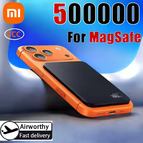 Xiaomi MIJIA 50000mAh Magnetic Wireless Thin Ultra Power Bank For MagSafe Fast Charging Portable Bat