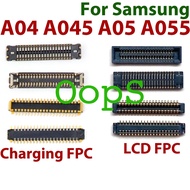 1-10PCS LCD Charing FPC Connector For Samsung Galaxy A04 A045 A05 A055 Phone Display Charger Screen 
