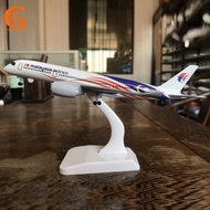 Malaysia Airlines Airbus 350 Aircraft Model Diecast Metal A350 Plane Airplane Model Toy with Landing