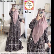 kaira#2 syari/setelan syari/gamis syari/gamis kekinian/gamis set syari murah