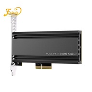 PCIE 5.0 4X SSD Converter PCI-E 5.0 X4 NVME Adapter PCIe NVMe SSD Adapter for PC Computer