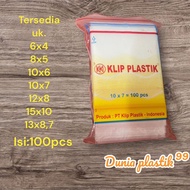 Plastic Clips, Ziplock Plastic, Medicine Plastic, Zipper Plastic KLIP Brand Plastic Size 6x4, 8x5, 1