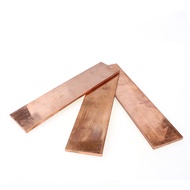 1 Piece 999%  Copper T2 CU Flat Metal Rod Band plate thickness 1-5mm