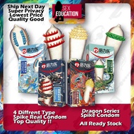 Ultra-Feel Spiral Spike Condom Pleasure More Sex Condom Spike Condom Kondom Tahan Lama Kondom Berdur