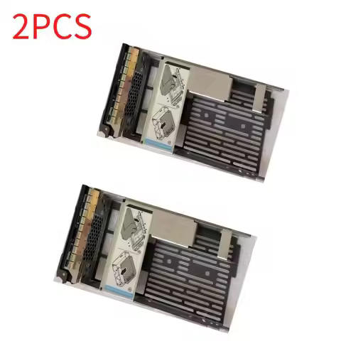 2PCS 2.5" to 3.5" HDD SATA SAS Hard Drive Tray Caddy Adapter For Dell PowerEdge T330 T430 T630 R710 