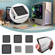 SUSANAN PC Chassis Cooling Fan Dust Filter, with Hole 80mm 90mm 120mm 143mm Dustproof Mesh Cover, Ma