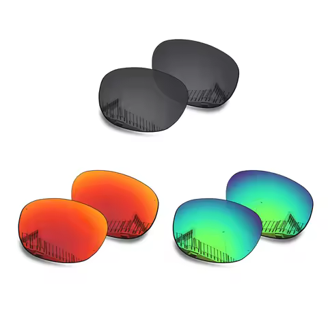 DROGO Polarized Replacement Lenses Compatible with RayBan Wayfarer RB2132 55mm RB2132-55 Sunglasses 