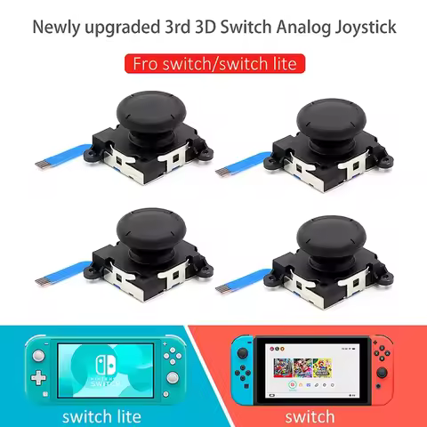 Original Replacement Joystick for Nin-tendo Switch 3D Joystick Analog Thumb Stick Switch Lite Joycon