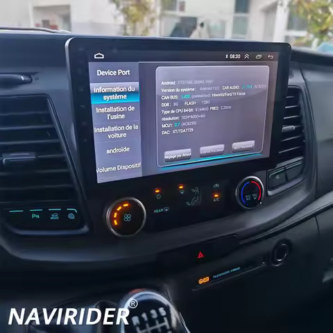 Android 14 Car Multimedia Video Player For Ford Transit Custom Bj.2018 2021 GPS Radio Autoradio CARP