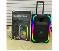 Brody BTS-1808/BTS-1890 12INCH  Trolley Speaker IKARAOKE BOX Professional System Bluetooh Speaker Wi