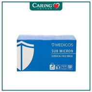 CARING MEDICOS 3 PLY BLUE MASK (50 PCS)