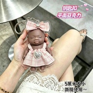 Affordable Natasha Decompression Little Black Baby Fashionablefrench styleGrid Series Acrylic Keycha