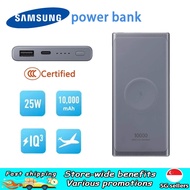 SG Samsung3c power bank 25W 10000mAh Battery Pack  Super Fast Charging In Stock CCC Power Bank