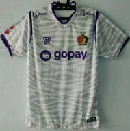 LOKAL Persik Kediri Away Jersey CHAMPION LEAGUE 2 2019 White Gopay Latest Local Printing
