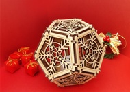 DIY冰晶燭燈 / 聖誕節禮物 / 附包裝紙