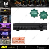 TOA A-2240 240W Mixer Power Amplifier ( A 2240 / A2240 ) – H version