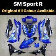 100% ORIGINAL SM SPORT 110R COVER SET + STICKER SM SPORT 110 R COVER SET COVERSET BODY COVER SET COM