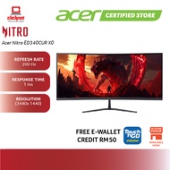 Acer Nitro ED340CUR X0 34″ VA Curved 1500R 200Hz 1ms 2K UltraWide Gaming Monitor