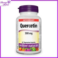 Webber Naturals - 健體槲皮素精華 (500 毫克) 60 粒 [平行進口] 此日期前最佳:2029年02月28日 洋蔥素增強免疫力抵抗力抗敏