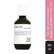 Lab On Hair Loss Control ShampooAntiHairFall300ml - For Hair GrowthSyampuPenguat Akar Rambut withRed