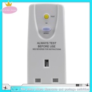 Uk Plug 13A Gfci Leakage Protection Plug Rcd Socket Home Circuit Breaker Cutout  Switch- Uk Plug