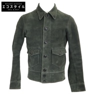 RRL [สภาพดีเยี่ยม/ของแท้ในประเทศ] MNRROTW16020130 Hadley Suede Jacket แจ็คเก็ตหนังกลับรุ่น Hadley ไซ