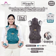 MOM'S BABY SSC M-Shape 3 in 1 Carrier + Foot Strap Miracle Series MBG2060