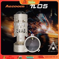 Aozoom Pi05 Led Ball Light, H4 Base, 70W Capacity with Shutter, Installed Like Original.