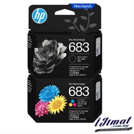 HP 683 Black / HP683 Tri-Colour Original Ink Cartridge For HP 2988 2989 6175 Printer Ink Advantage 6