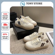 Men's and Women's Sports Shoes, White Men's and Women's Sneakers Code QC37 2 Charcoal Blue Stripes