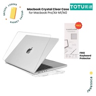 TERMURAH MACBOOK CLEAR CASE FOR MACBOOK PRO 13" M1/M2/MACBOOK AIR 13" M2 2022 | COD