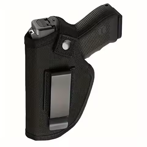 Universal Concealed Carry Gun Holster for Pistols 9mm 380 45ACP, IWB/OWB Pistol Holsters Mag Pouch f
