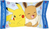 Moripilo Pocket Monster Pikachu Eevee兒童枕頭枕頭大約40厘米x 30厘米x 10厘米