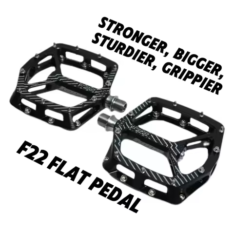 CNC Flat Speed-Reducing Pedals – Hope MTB F22 Mountain Bike Pedals pedales de bicicleta mtb pedals r