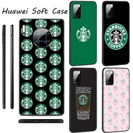 Huawei Y6 Prime Y7 Y9 Prime 2019 2018 2017 Silicone Casing phone Soft Case LU101 starbucks