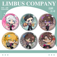 ProjectMoon Limbus Company Badges Pins Anime Hong Lu Ishmael Women Brooch Fashion Cosplay Kawaii Bro